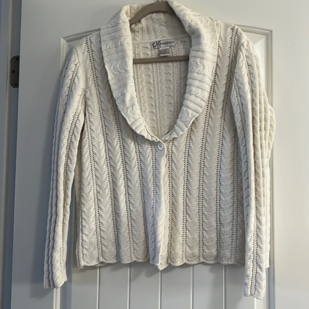 Dress barn white sweater